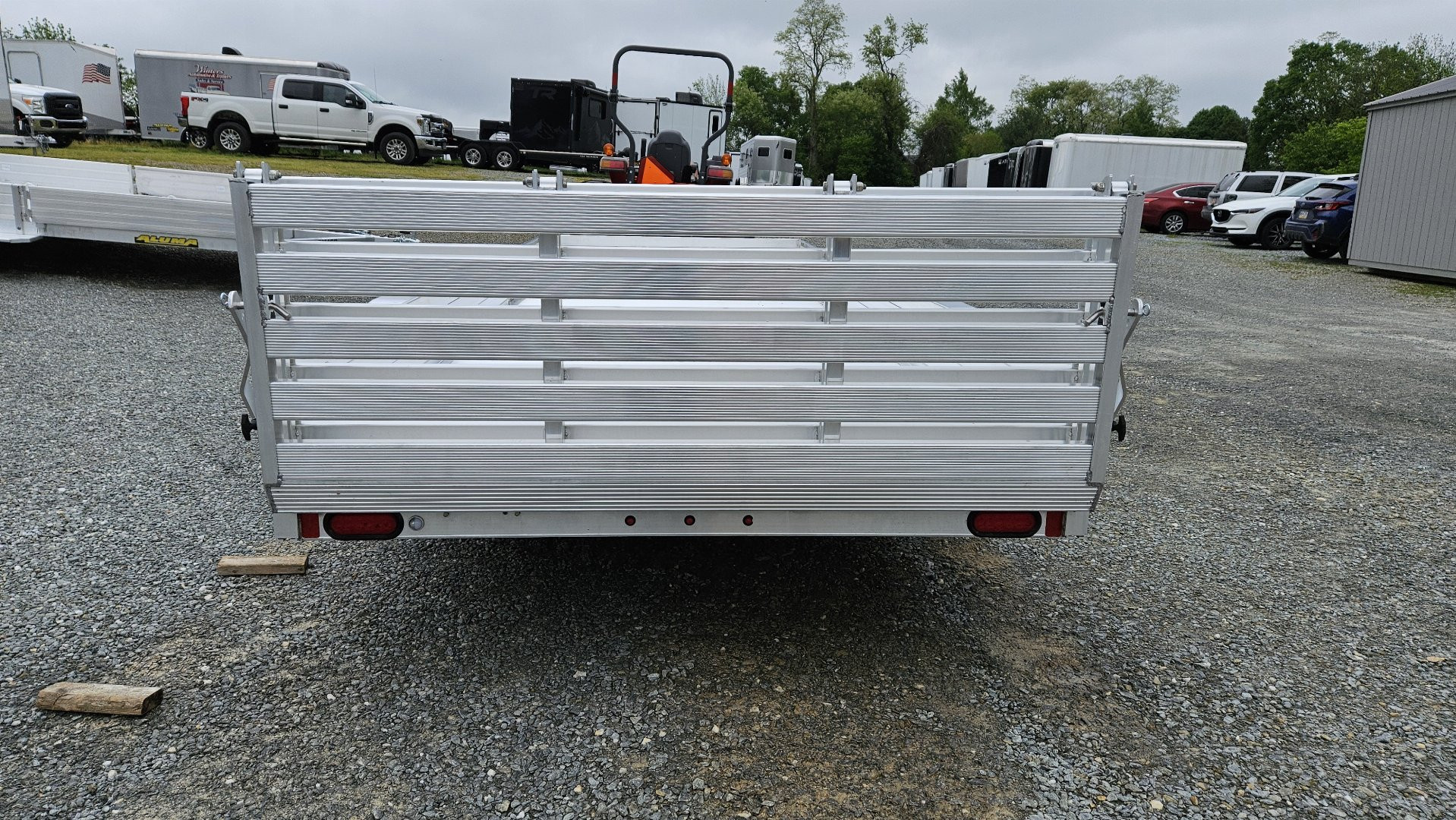 New 2026 ALUMA 81X18TA ATV Trailer