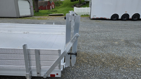 New 2026 ALUMA 81X18TA ATV Trailer