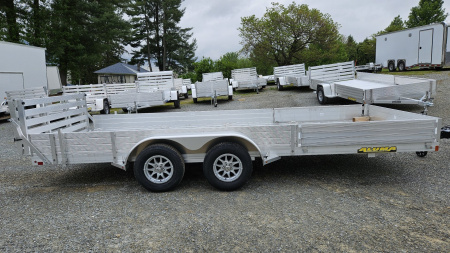New 2026 ALUMA 81X18TA ATV Trailer