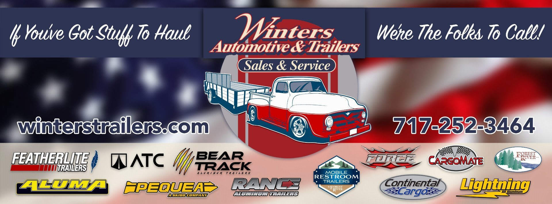New 2025 FEATHERLITE TRAILERS 8127 7x20 Stock / Stock Combo Trailer