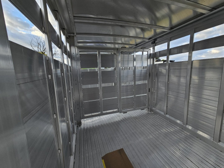 New 2025 FEATHERLITE TRAILERS 8127 7x20 Stock / Stock Combo Trailer