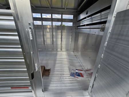 New 2025 FEATHERLITE TRAILERS 8127 7x20 Stock / Stock Combo Trailer