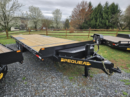New 2025 PEQUEA DECKOVER 24 Flatbed Trailer