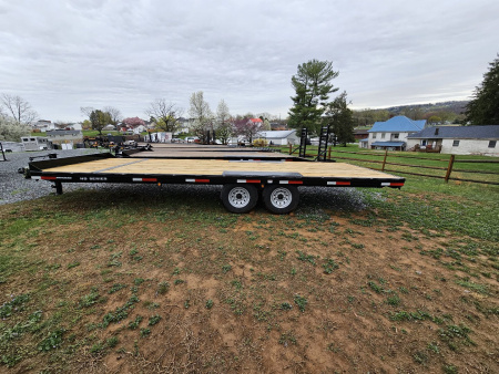New 2025 PEQUEA DECKOVER 24 Flatbed Trailer