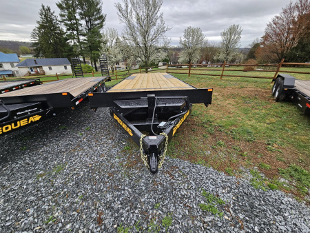 New 2025 PEQUEA DECKOVER 24 Flatbed Trailer