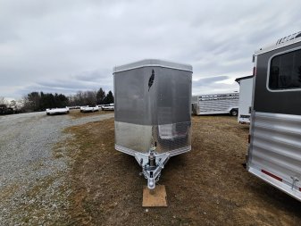 New 2025 Featherlite Trailers (8107) 6'7"X16' Stock / Stock Combo Trailer