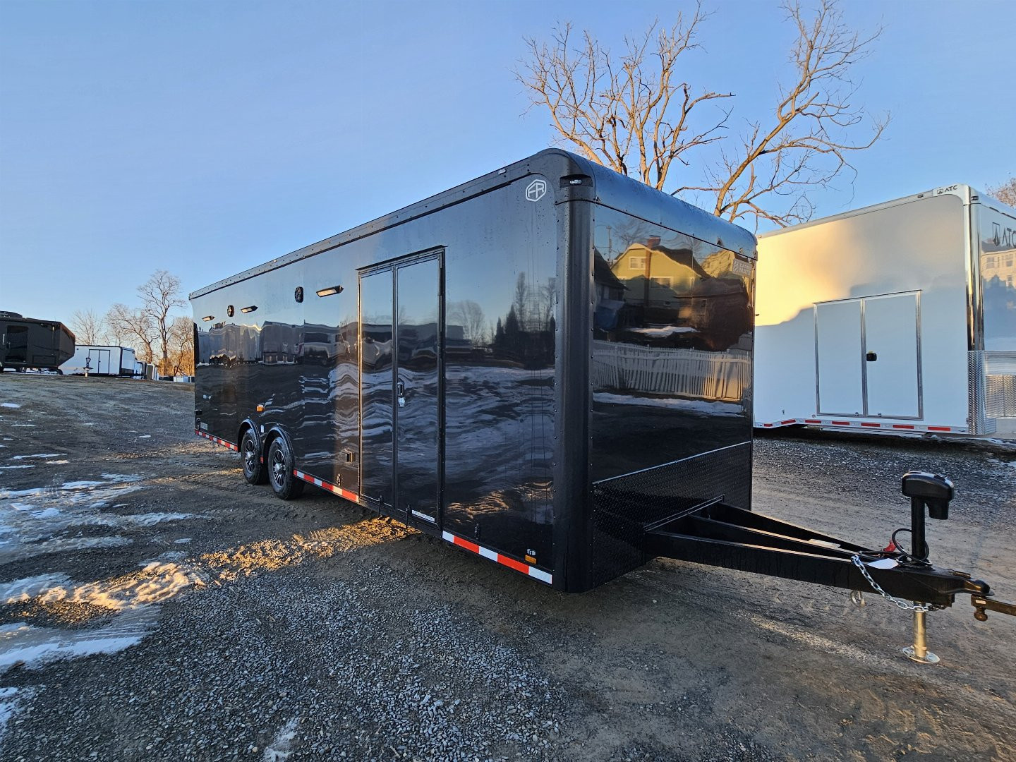 New 2025 Cargo Mate ELIMINATOR 8.5X28TA Car / Racing Trailer