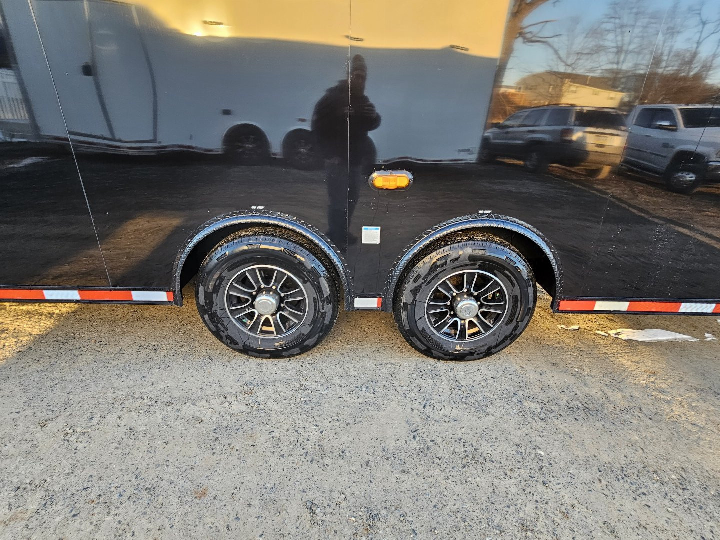 New 2025 Cargo Mate ELIMINATOR 8.5X28TA Car / Racing Trailer