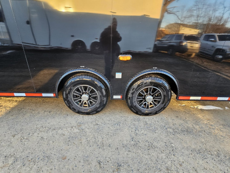 New 2025 Cargo Mate ELIMINATOR 8.5X28TA Car / Racing Trailer