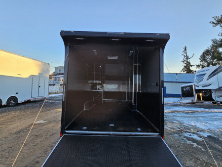 New 2025 Cargo Mate ELIMINATOR 8.5X28TA Car / Racing Trailer