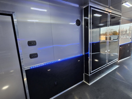 New 2025 Cargo Mate ELIMINATOR 8.5X28TA Car / Racing Trailer