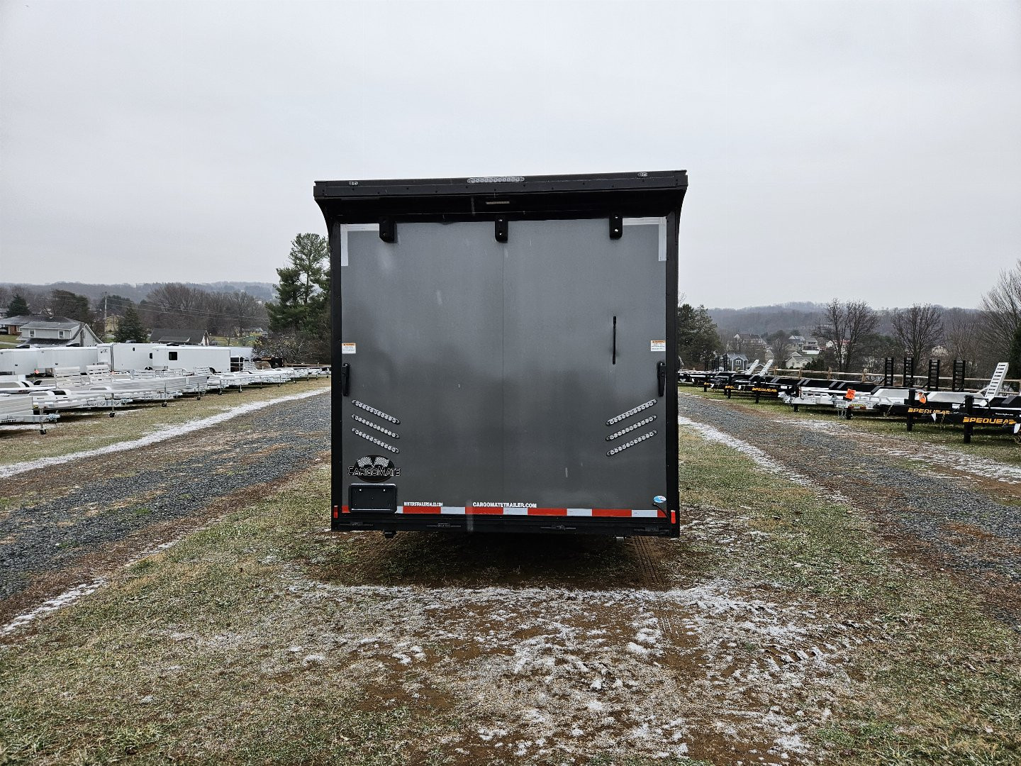 New 2025 Cargo Mate ELIMINATOR 8.5X28TA Car / Racing Trailer