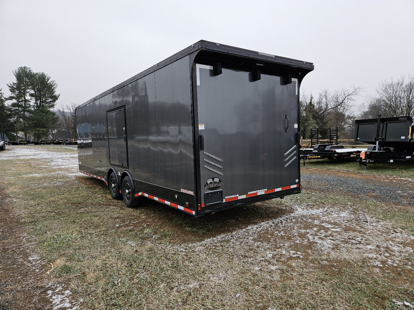 New 2025 Cargo Mate ELIMINATOR 8.5X28TA Car / Racing Trailer