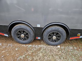 New 2025 Cargo Mate ELIMINATOR 8.5X28TA Car / Racing Trailer