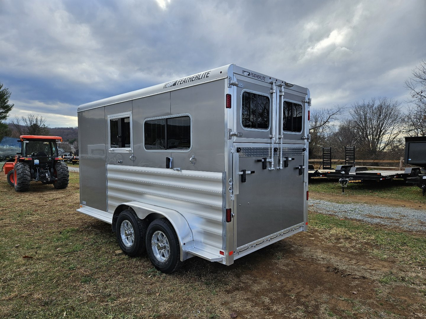 New 2025 Featherlite Trailers (9300) 7X14 Horse Trailer