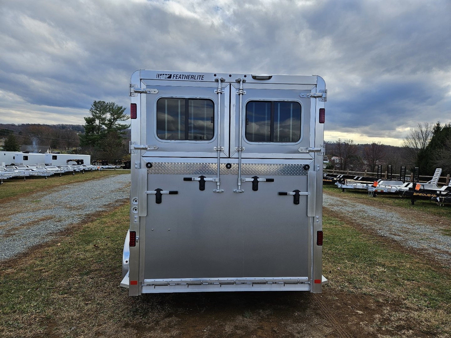 New 2025 Featherlite Trailers (9300) 7X14 Horse Trailer