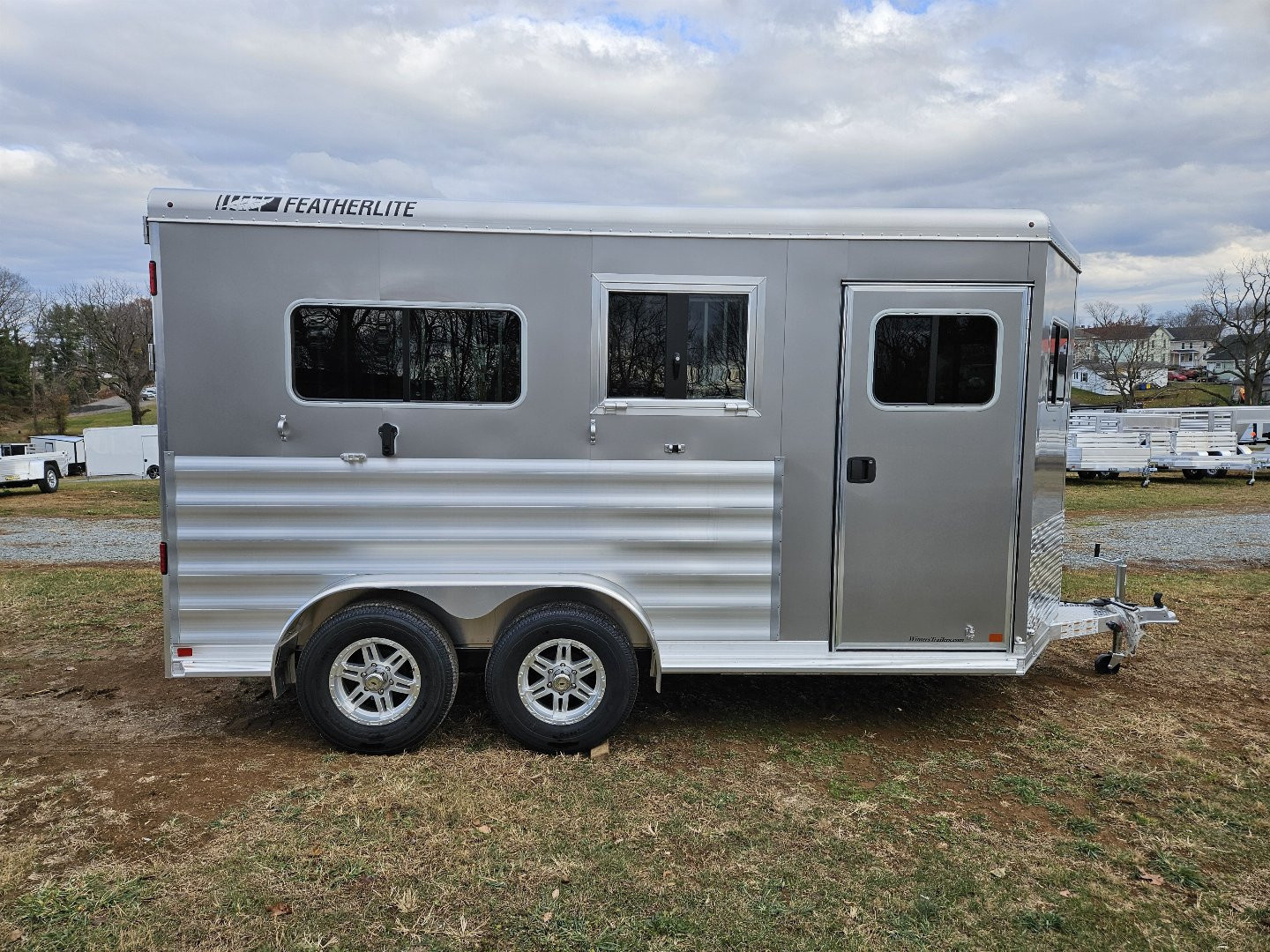 New 2025 Featherlite Trailers (9300) 7X14 Horse Trailer