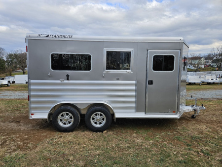 New 2025 Featherlite Trailers (9300) 7X14 Horse Trailer