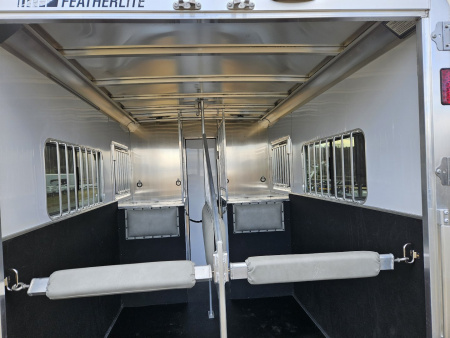 New 2025 Featherlite Trailers (9300) 7X14 Horse Trailer
