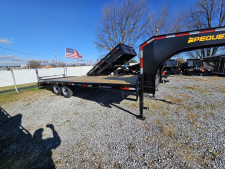 New 2024 PEQUEA TRAILERS TRHDG22 LEVELER Gooseneck Bodies