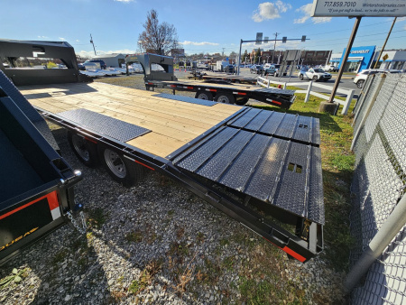 New 2024 PEQUEA TRAILERS TRHDG22 LEVELER Gooseneck Bodies