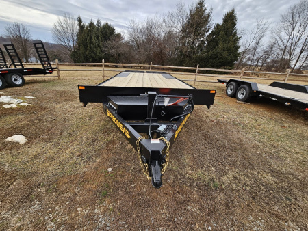 New 2024 PEQUEA TRAILERS HDDO 20' LEVELER Deckover Trailer