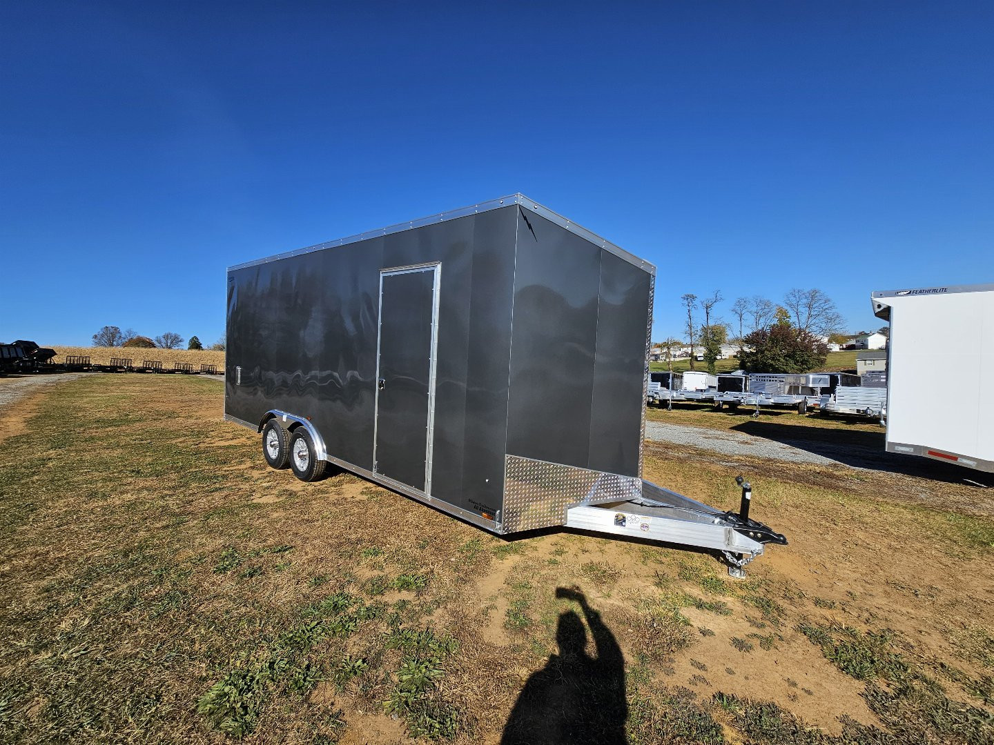 New 2025 Lightning Trailers V8.5X20TA Car / Racing Trailer