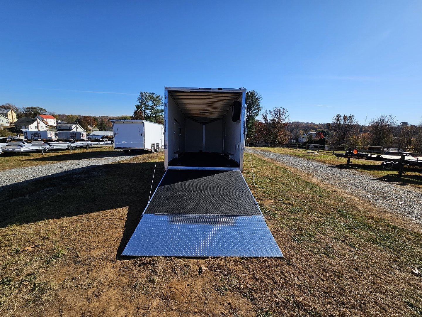 New 2025 Lightning Trailers V8.5X20TA Car / Racing Trailer