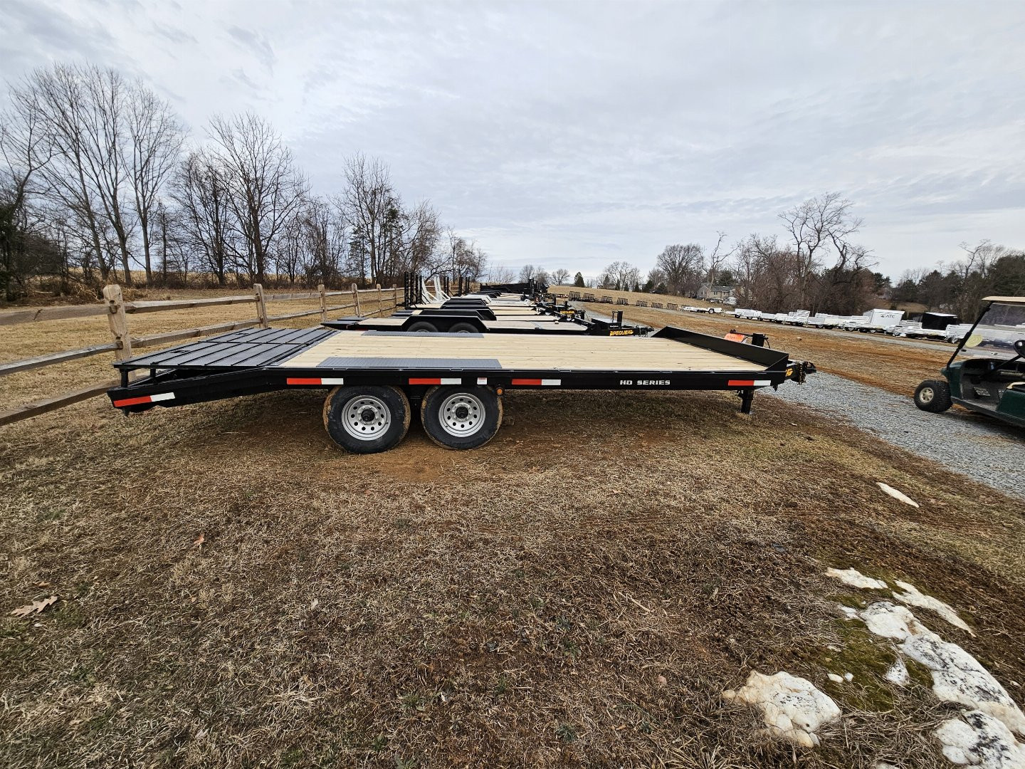 New 2025 PEQUEA TRHD20 Deckover Trailer