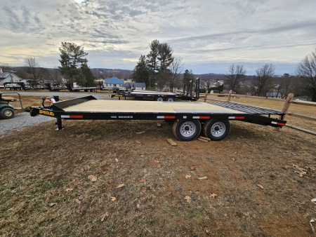 New 2025 PEQUEA TRHD20 Deckover Trailer