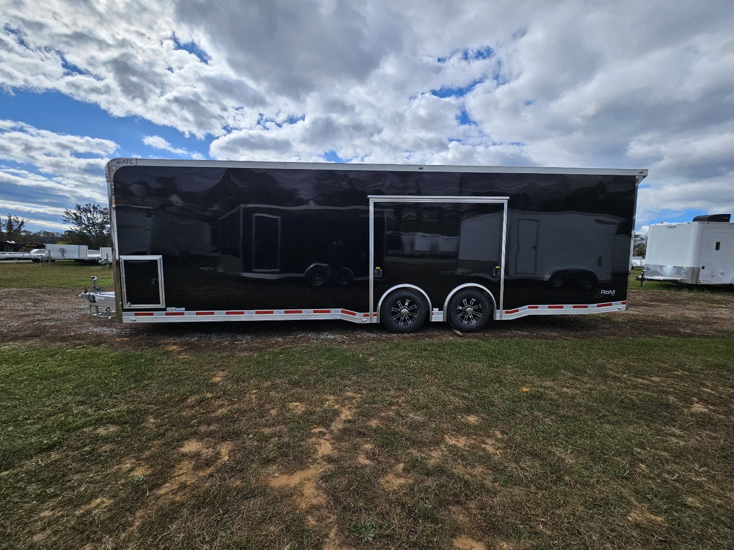 New 2024 ATC ROM550 8.5X28TA Car / Racing Trailer