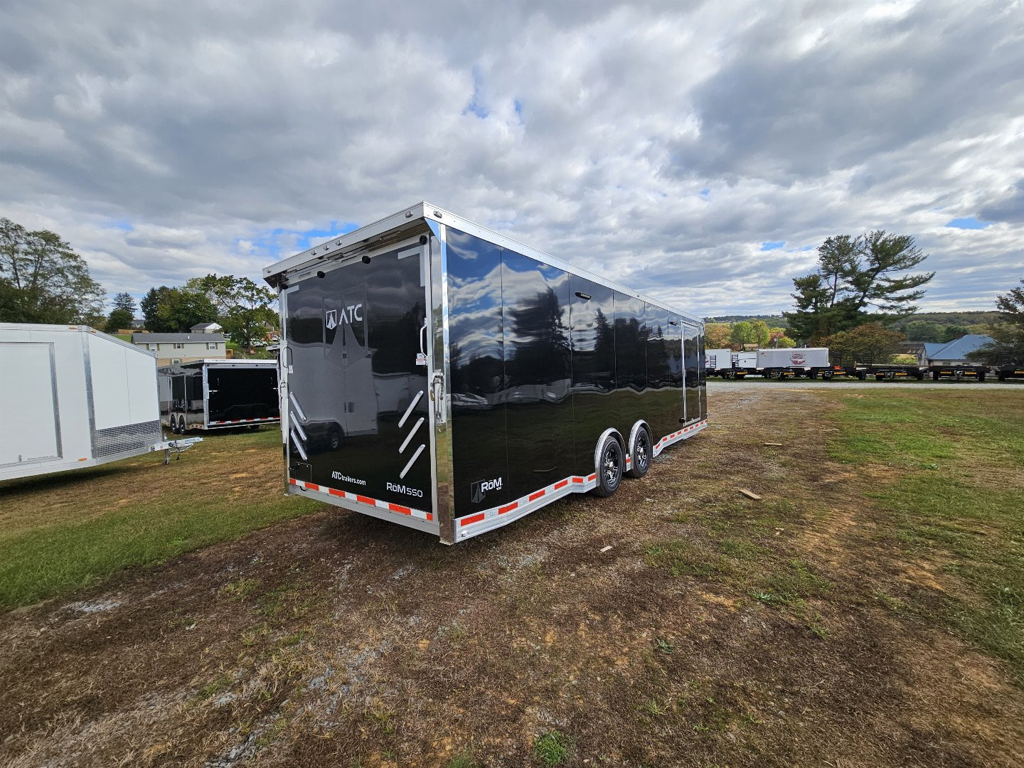 New 2024 ATC ROM550 8.5X28TA Car / Racing Trailer