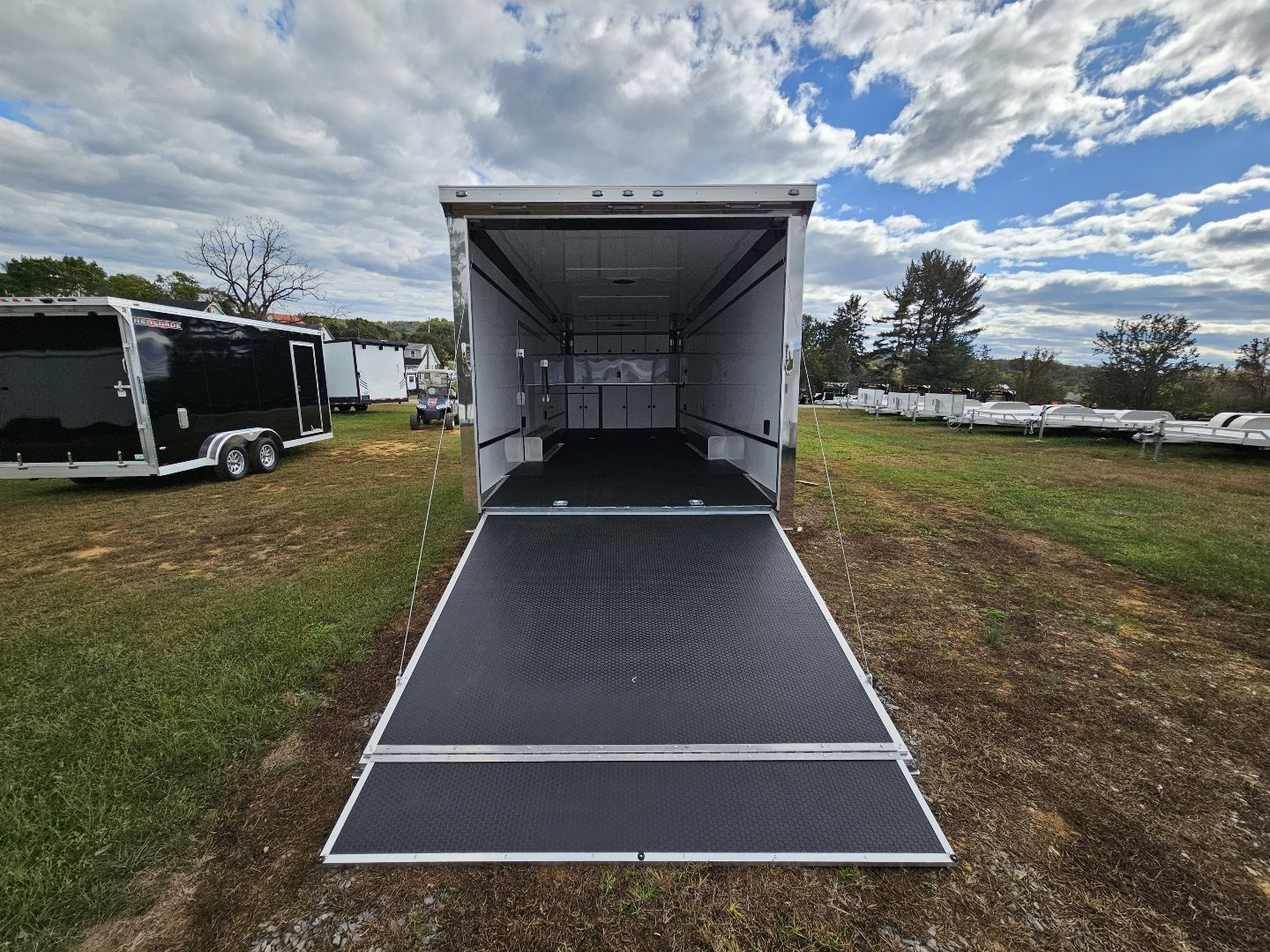 New 2024 ATC ROM550 8.5X28TA Car / Racing Trailer