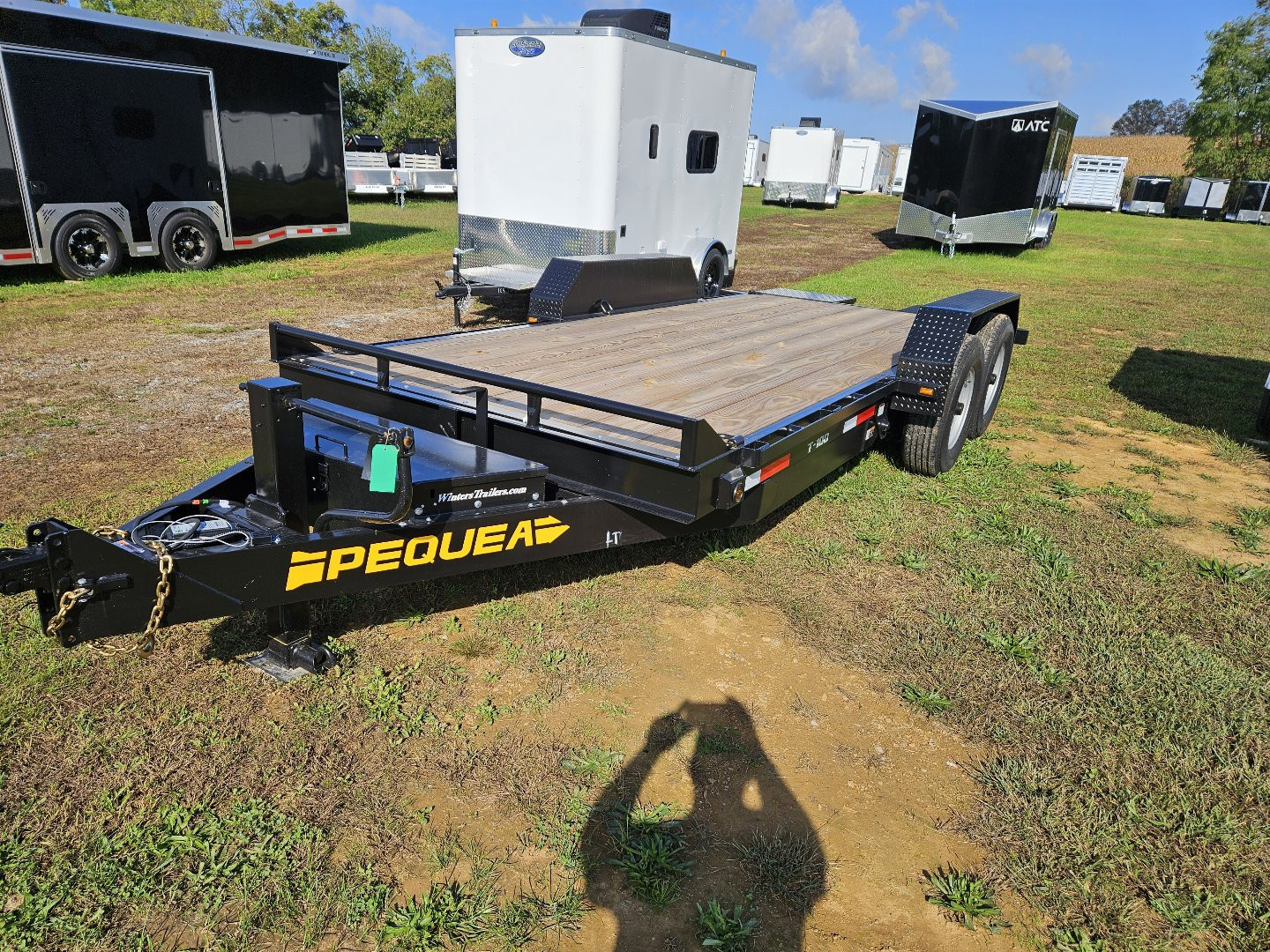 New 2024 PEQUEA T100 Equipment Trailer