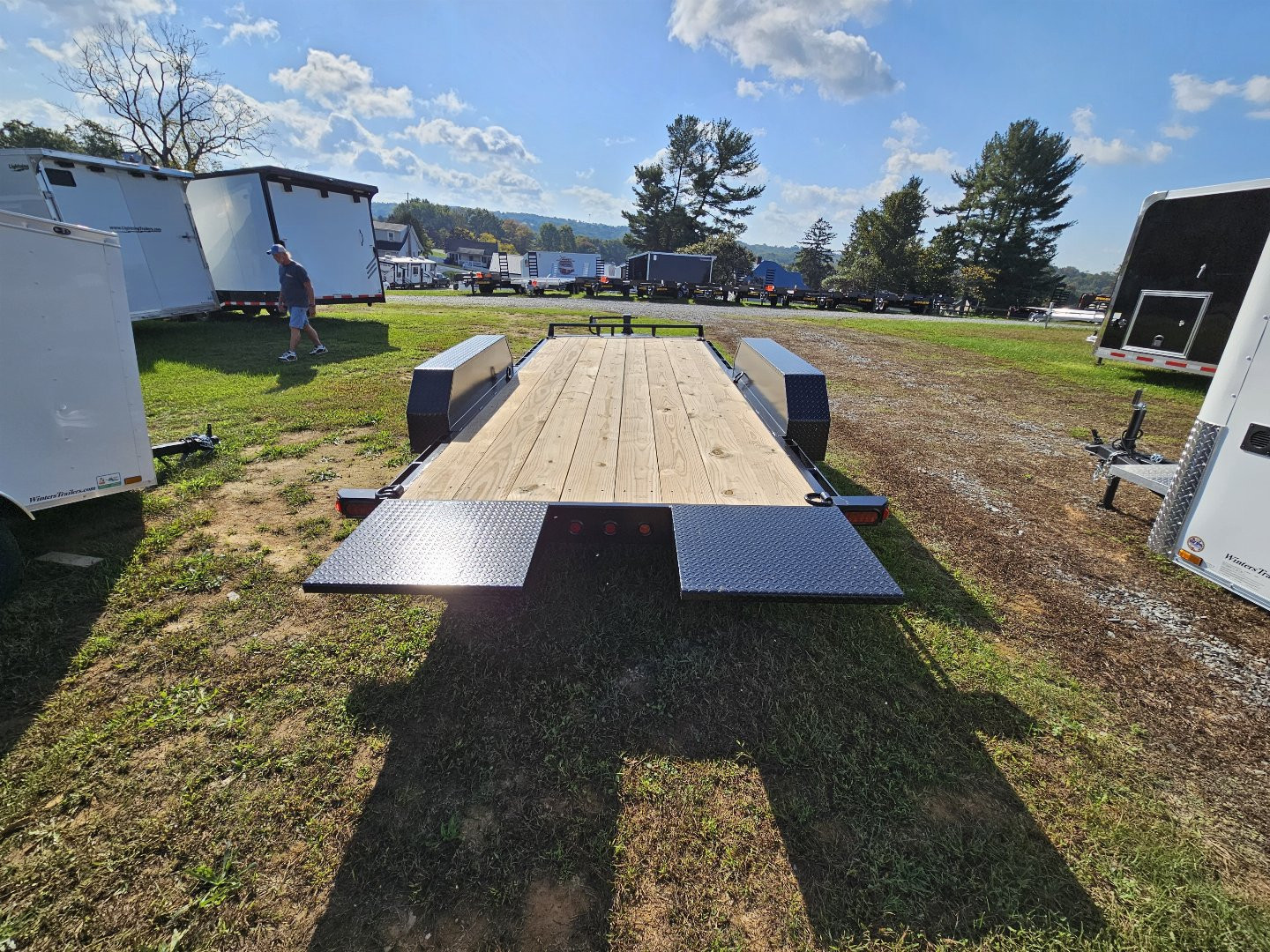 New 2024 PEQUEA T100 Equipment Trailer