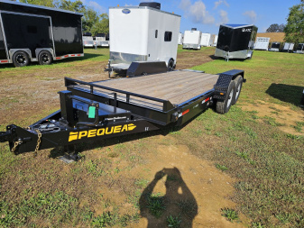 New 2024 PEQUEA T100 Equipment Trailer