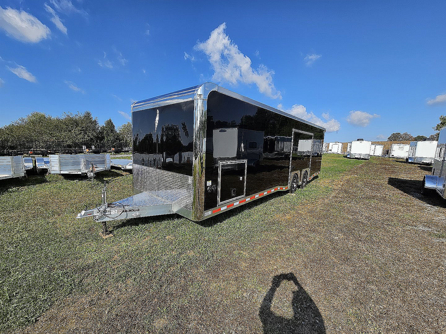 New 2024 Featherlite Trailers 4410 8.5X28 Car / Racing Trailer