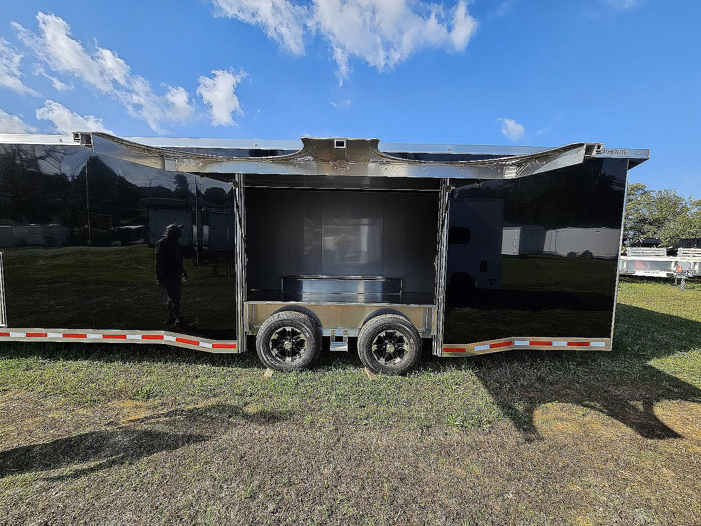 New 2024 Featherlite Trailers 4410 8.5X28 Car / Racing Trailer