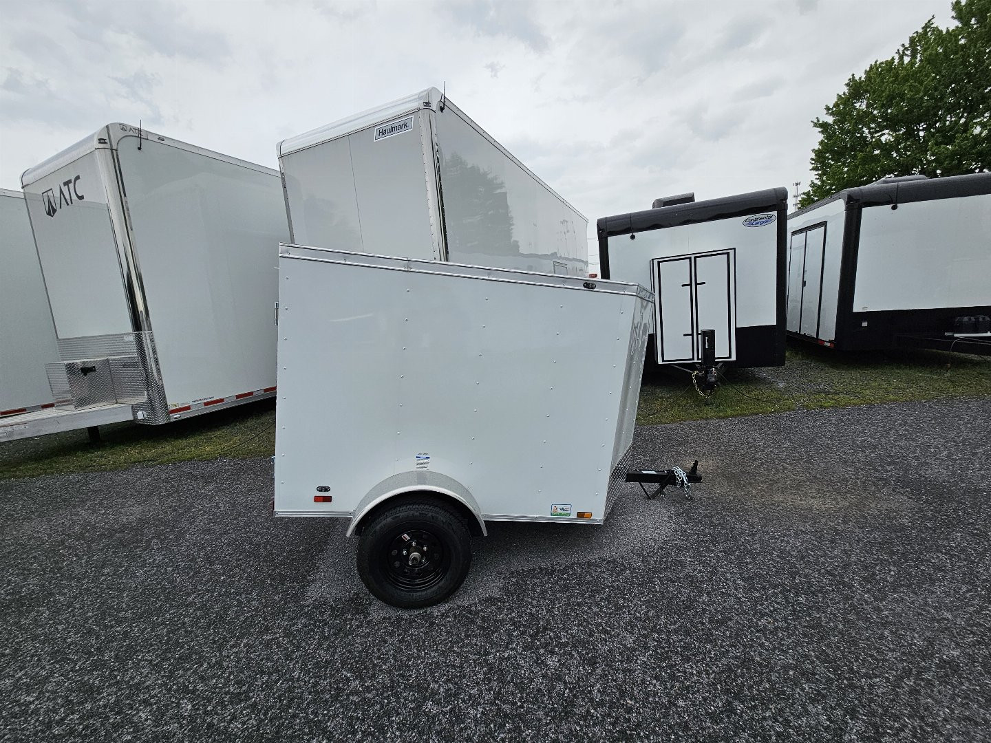 New 2025 CONTINENTAL CARGO RSV4X6SA Cargo / Enclosed Trailer