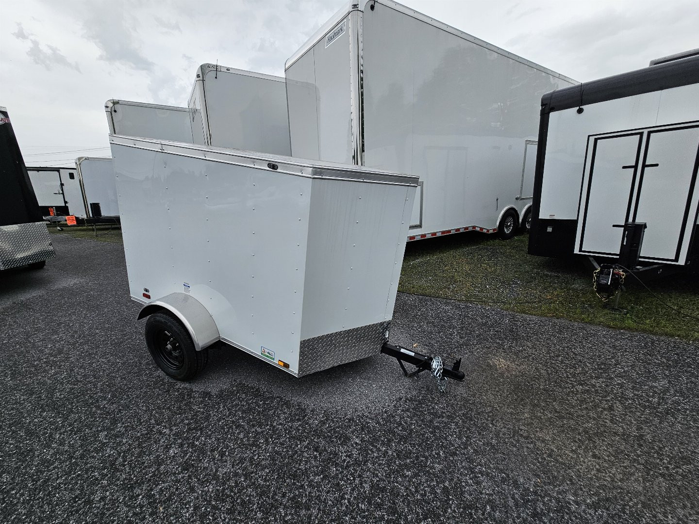 New 2025 CONTINENTAL CARGO RSV4X6SA Cargo / Enclosed Trailer