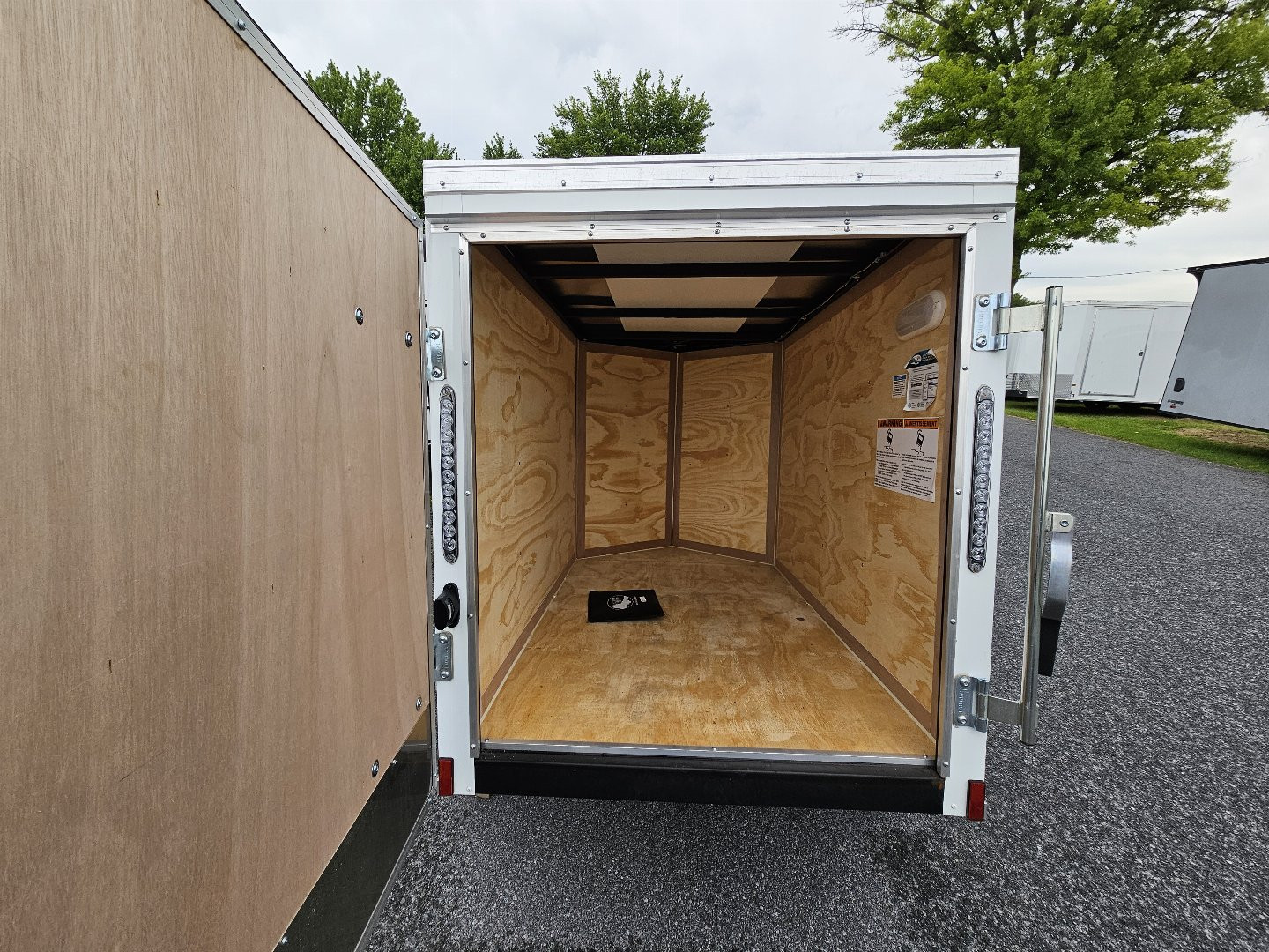 New 2025 CONTINENTAL CARGO RSV4X6SA Cargo / Enclosed Trailer