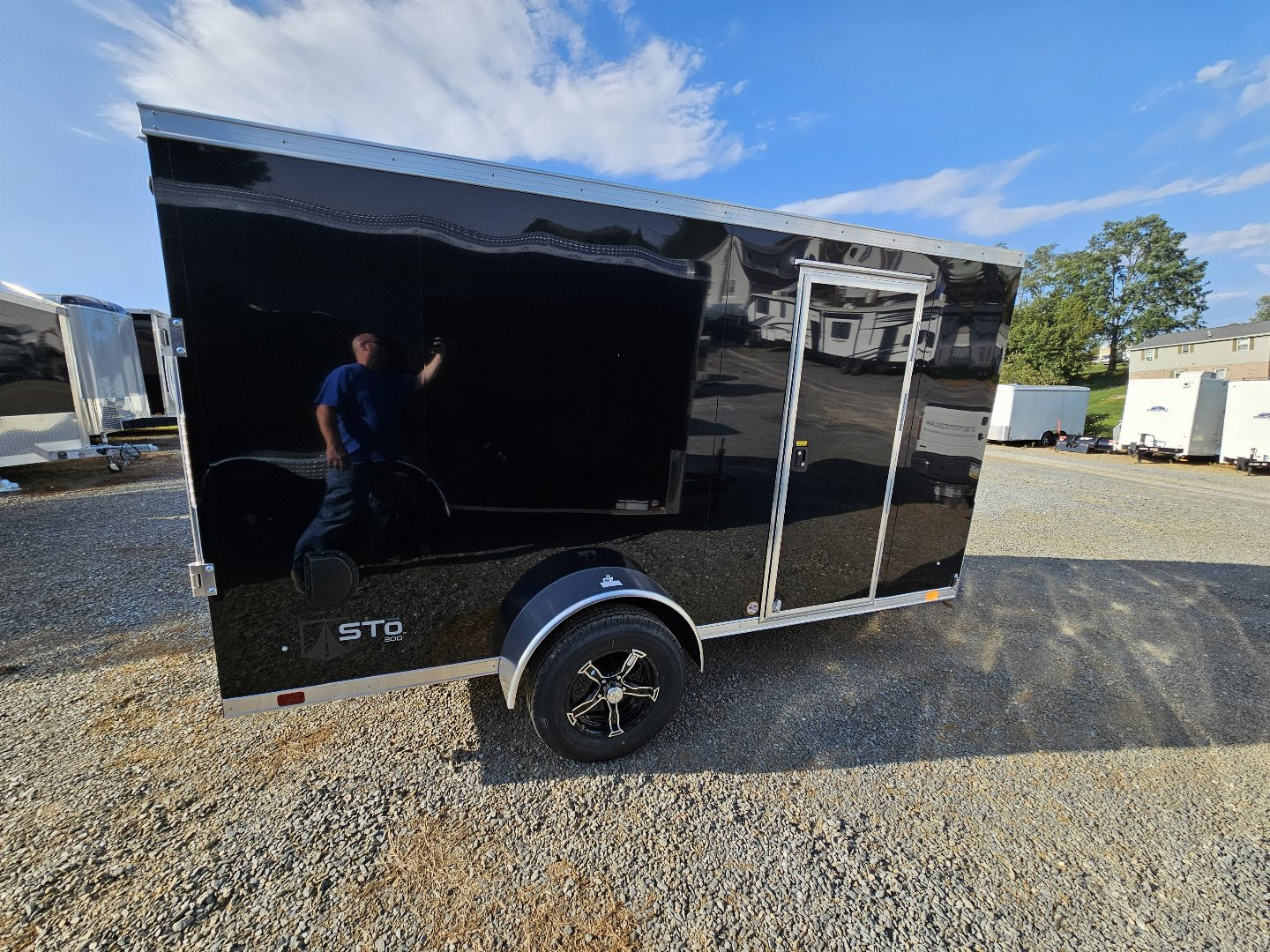 New 2025 ATC STO300 6X12SA Cargo / Enclosed Trailer