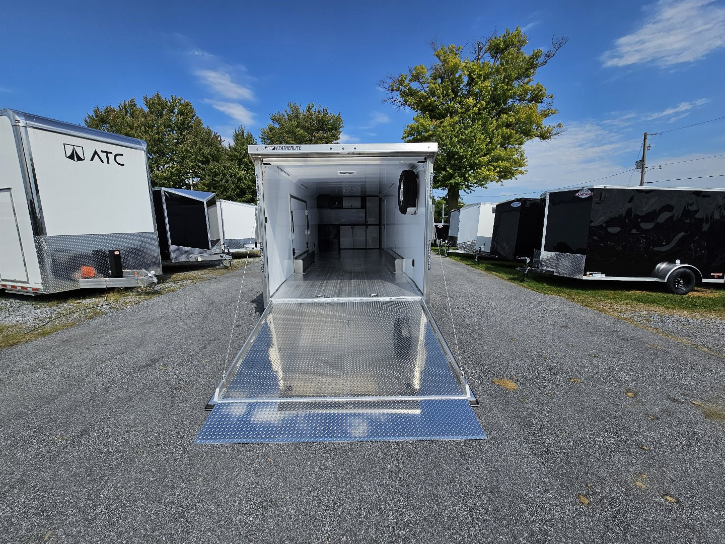 New 2024 Featherlite Trailers 4410 8.5X28TA Car / Racing Trailer