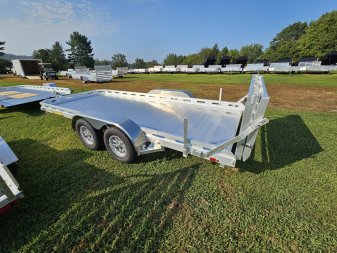 New 2025 Aluma 78X16TA-EL-BTRTD Utility Trailer