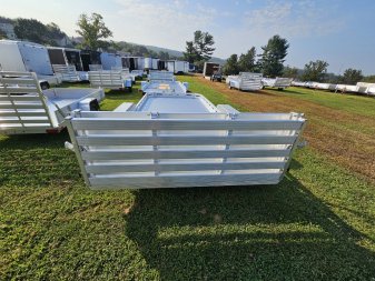 New 2025 Aluma 78X16TA-EL-BTRTD Utility Trailer