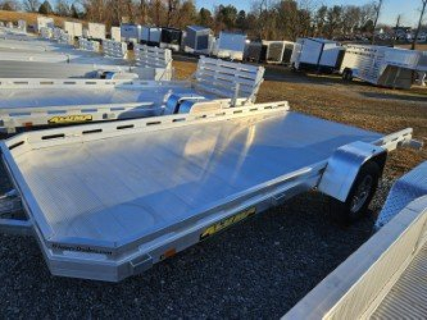 New 2025 ALUMA 7814TILT-S Utility Trailer