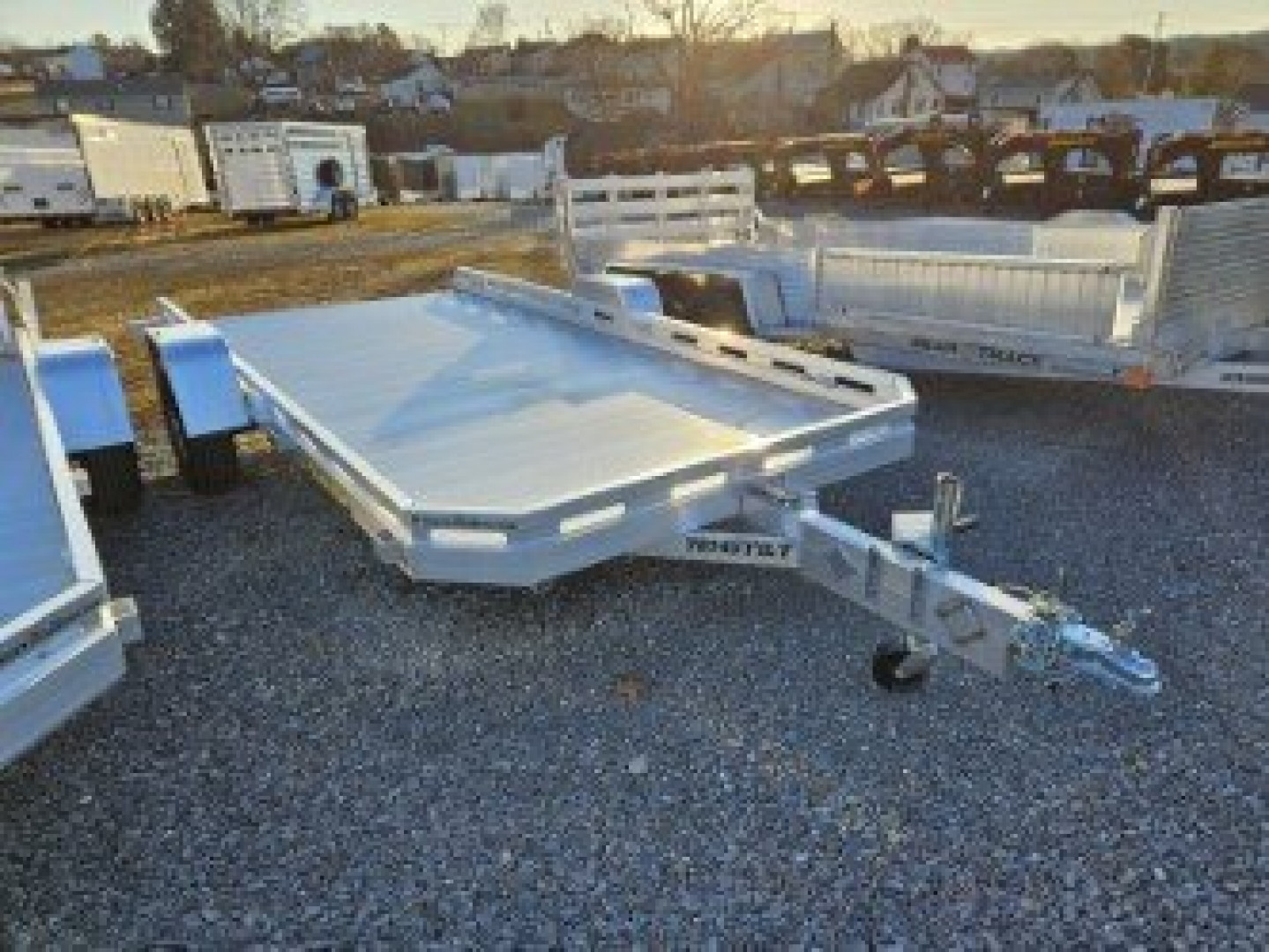 New 2025 ALUMA 7814TILT-S Utility Trailer