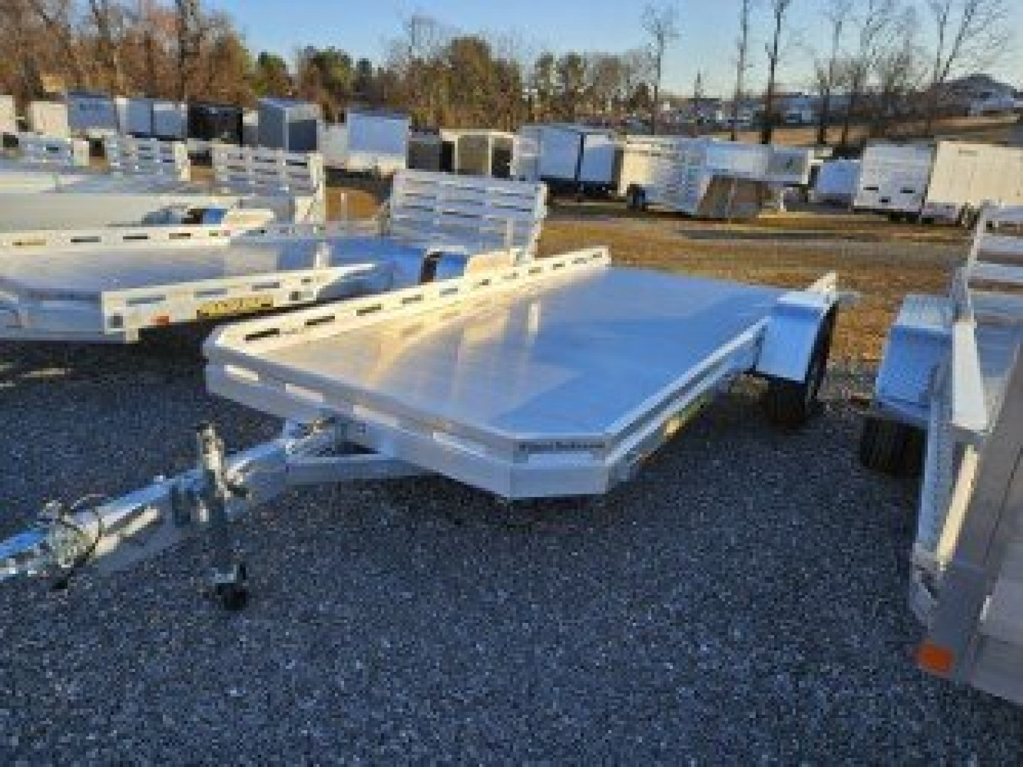 New 2025 ALUMA 7814TILT-S Utility Trailer