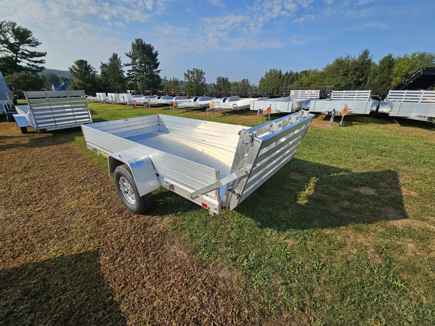 New 2025 Aluma 63X10H-S-BT Utility Trailer