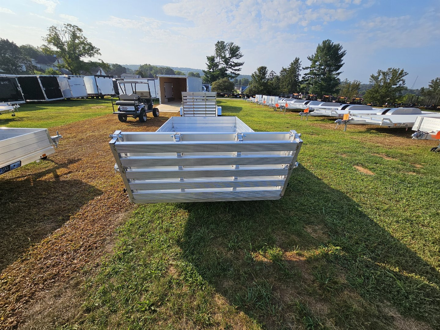 New 2025 Aluma 63X10H-S-BT Utility Trailer